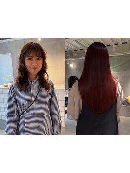 丁寧なカウンセリングと高い技術力で、”周りと差をつける少し背伸びしたいお洒落なスタイル”をご提案。