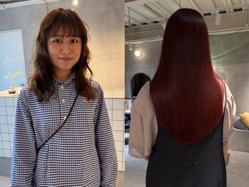 ミュー(miμ)の写真/丁寧なカウンセリングと高い技術力で、”周りと差をつける少し背伸びしたいお洒落なスタイル”をご提案。