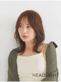 小顔レイヤー#マレットヘア#顔周り#韓国#ダークアッシュ