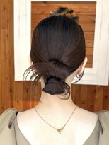 ガーランド (Garland)&nbsp;【人気！】カチモリヘア タイトヘア　結婚式 お呼ばれ まとめ髪