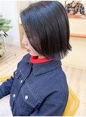 【morio成増/児玉】ハンサムボブ 黒髪