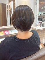 ナオシ トレス 富雄店(nao*c tres)&nbsp;ナチュラルハイライトボブ【奈良市／富雄】