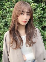 ウエストリー(WESTORY) #ミルクティーベージュ#シースルーバング#ワンホンレイヤー#20代