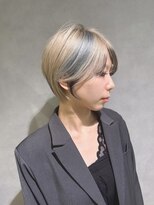 ジルバイジアン(JILL by GIEN)&nbsp;#丸みショート#デザインカラー/森岡俊亮