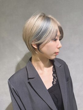 ジルバイジアン(JILL by GIEN) #丸みショート#デザインカラー/森岡俊亮