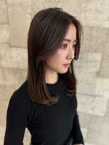 ヘアーメイクスタジオ ライフセカンド(HAIR MAKE STUDIO LIFE 2ND) 大人可愛いミディアムスタイル