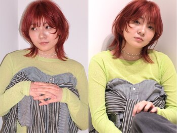 ウィム(wim)の写真/［ケアブリーチ］洋服みたいに何度も変えたくなるカラーだから。頭皮にも髪にも"ストレスフリー"で