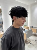 武蔵小杉 大人メンズシャドウパーマ ビジネスも行ける