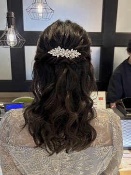 ザザ シンジュク(ZA/ZA shinjuku) ハーフアップ/ロングヘアアレンジ/ミディアムヘアアレンジ