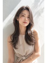 アッシュ 学芸大学店(Ash)&nbsp;ロング/大人女性/シアーグレージュ/髪質改善カラー/脱白髪染め