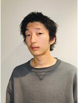 ビハインドザカーテン(BEHIND THE CURTAIN)&nbsp;【外国人風メンズスタイル】癖毛風×スパイキーショート