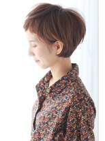 ドアベルヘアリビング(Door Bell hair Living)&nbsp;ショートバング×メルティーカラー