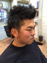 ヘアーアンドネイルサロンブルー(hair & nail salon BLUE)&nbsp;アップバングX2ブロック