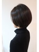 【秋冬おすすめのモノトーンカラー】再現性◎の大人ボブ