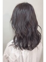 レセ 南柏店(Laissez)&nbsp;ダークカラー×ミディアム/ウェーブロング【レセ新松戸駅前店】