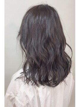 レセ 南柏店(Laissez) ダークカラー×ミディアム/ウェーブロング【レセ新松戸駅前店】