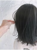 【お客様スタイル】切りっぱなしボブ 下北沢 美容室