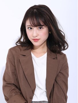 デイジー インデックスヘア 大島店(DAISY index hair) ダークアッシュ ネオウルフ ストカール オリーブアッシュ 暖色系