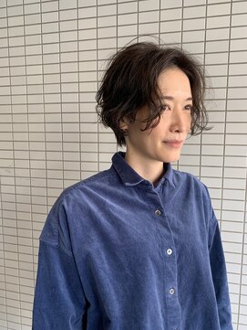 ヘアアンドスペース ベロン(hair&space velon) ウェーブボブ