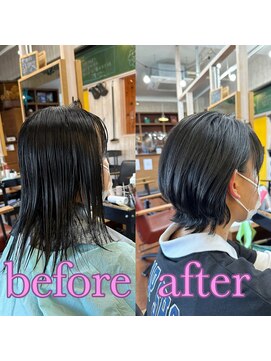 スミカ(sumica) #イメチェン #バッサリカット #外ハネ