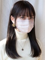 【白川】20代30代40代ぱっつん前髪ラフカール23.2.26