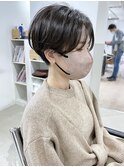 【Owll】石田学史20代30代40代大人ハンサムショート　グレージュ