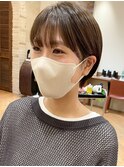 ショート/ショートボブ/小顔ショート/丸みショート/銀座有楽町