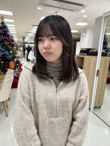 ケンジ 平塚ラスカ店(KENJE) ワンホンレイヤー/レイヤースタイル/顔まわり/ウルフ/中韓mix