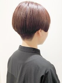 モリオ フロム ロンドン 成増店 【morio成増/ムラマツ】マッシュボブ　ピンクベージュ秋冬