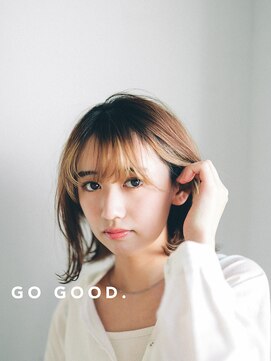 ゴーグッド(GO GOOD.) ボブ×デザインカラー