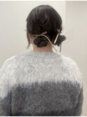 ツイン お団子 アレンジ　r