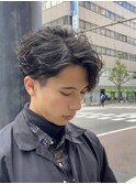 新潟メンズパーマ 新潟波巻き 新潟波巻きスパイラル
