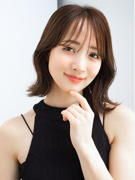 レノラ 本町(LENORA) 20代30代大人かわいいナチュラル暗髪ゆるめパーマヘア