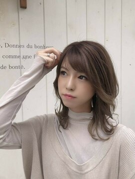 グランアージュルポ 北千住(grandage repos) グランアージュの花嫁♪(北千住/くびれヘア/ウルフレイヤー)