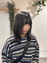 【zest中野/セイラ】透明感秋カラー