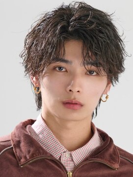 オーシャントーキョー 原宿(OCEAN TOKYO) 波巻きパーマメンズツイストスパイラルパーマセンターパート