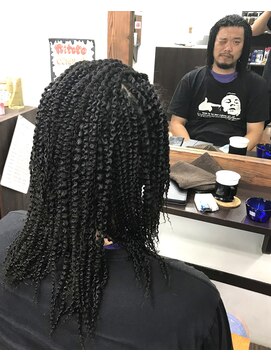 ニトロ(nitoro) スプリングドレッド　針金パーマ