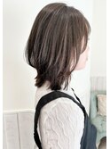 ボブウルフ　メルティカラー　似合わせカット