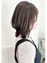 ネオリーブカップ 町田店(Neolive capu)&nbsp;ボブウルフ　メルティカラー　似合わせカット