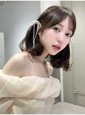 韓国ヘア/ボブ/顔まわりカット/レイヤーカット/トリートメント