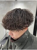 波巻きパーマ/3D波巻きパーマ／メンズパーマ
