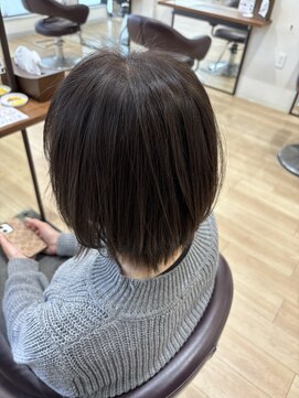 ヴォーグ 春日井高蔵寺店(VOGUE) イメチェン/ホワイトブロンド/外ハネボブ/美髪/高蔵寺/春日井