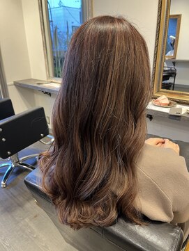 ヘアーアンドメイクアップ ケー インターナショナル 神楽坂(Ke' International) ロング　ハイライト