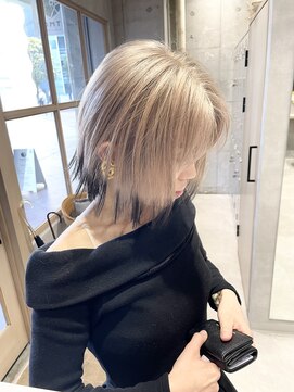 クーナバイトマト 横浜(Cuna by TOMTO) 【HOSSY】デザインカラー_ボブ