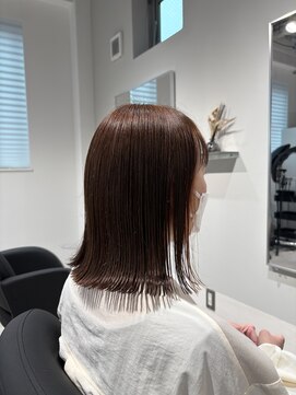 ハーツ 船橋(HEARTS) 【船橋/白髪ぼかし】大人ピンクベージュで脱白髪染め！