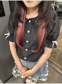 プルエクステでインナーカラー！