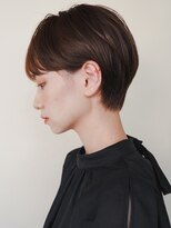 マノ 千歳烏山(MaNO)&nbsp;〈m27〉大人ショートハイライト髪質改善キッズカット前髪30代40