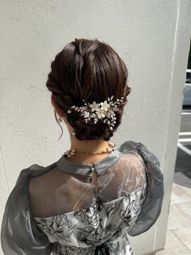 ジュエ ヘアー デザイン(Jue hair design) ヘアセット/シニヨン/お呼ばれヘア/アップ/知立駅/知立市/三河