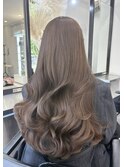 ブリーチなしダブルカラーで作るマロンベージュ♪10代20代30代
