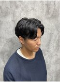 毛流れセンターパート